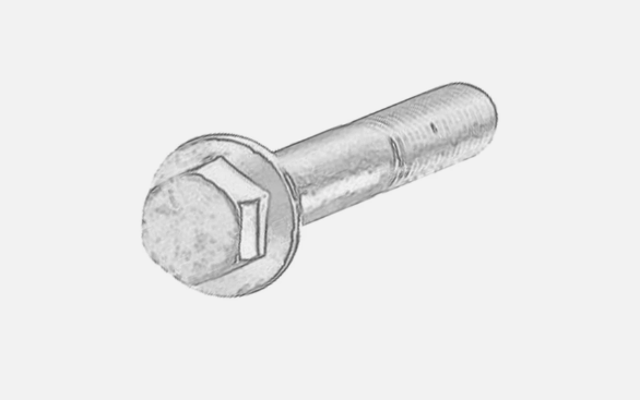 Vite Testa Esagona Originale IVECO OE 16680935