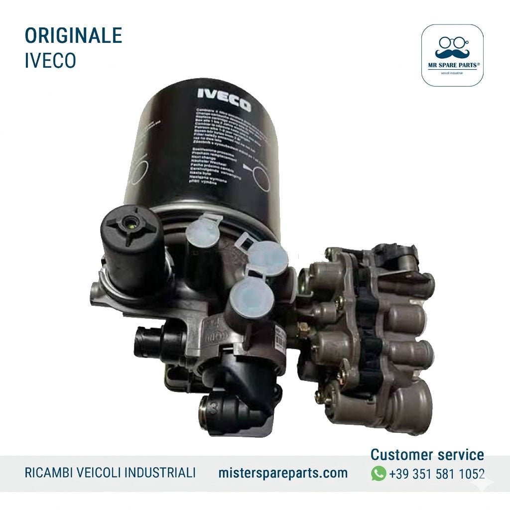 Essiccatore aria per Iveco Stralis Originale OE 41211392 41285081 5801414930 5801414923