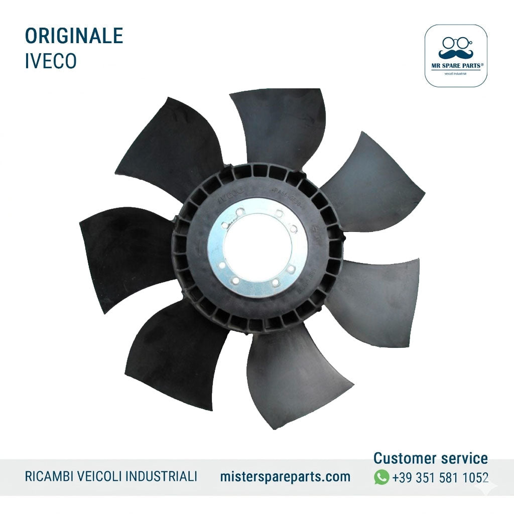 VENTOLA RAFFREDDAMENTO ORIGINALE PER IVECO DAILY 2012 M.Y OE 5801418717