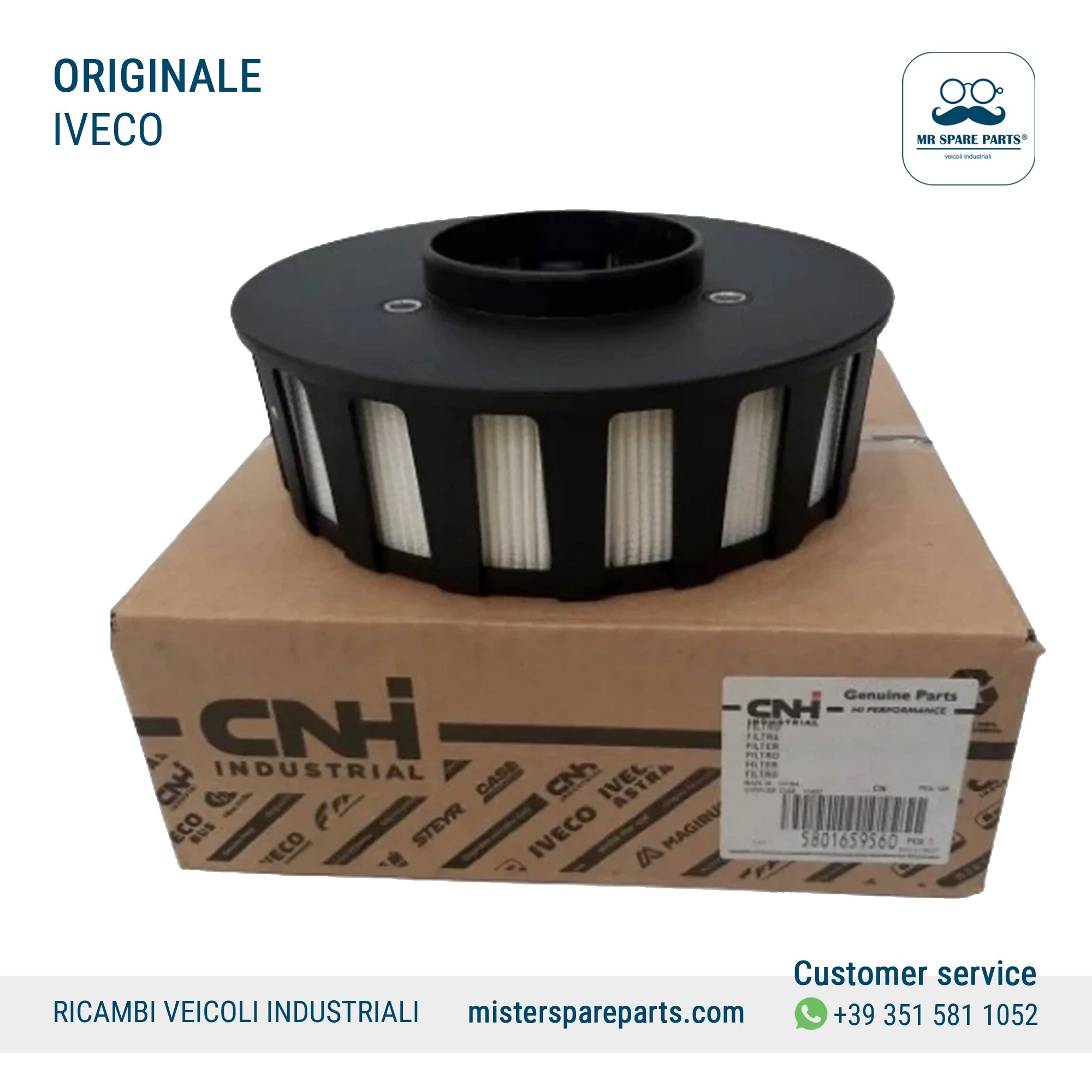 Engine breather filter IVECO STRALIS EURO 6 OE 5801659560