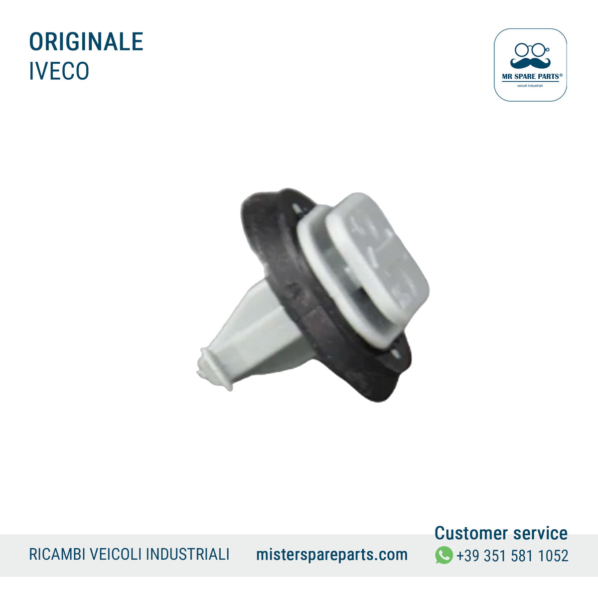 Clip fissaggio binario Originale  Iveco Daily 2014 OE 5801720444 x 5 pc