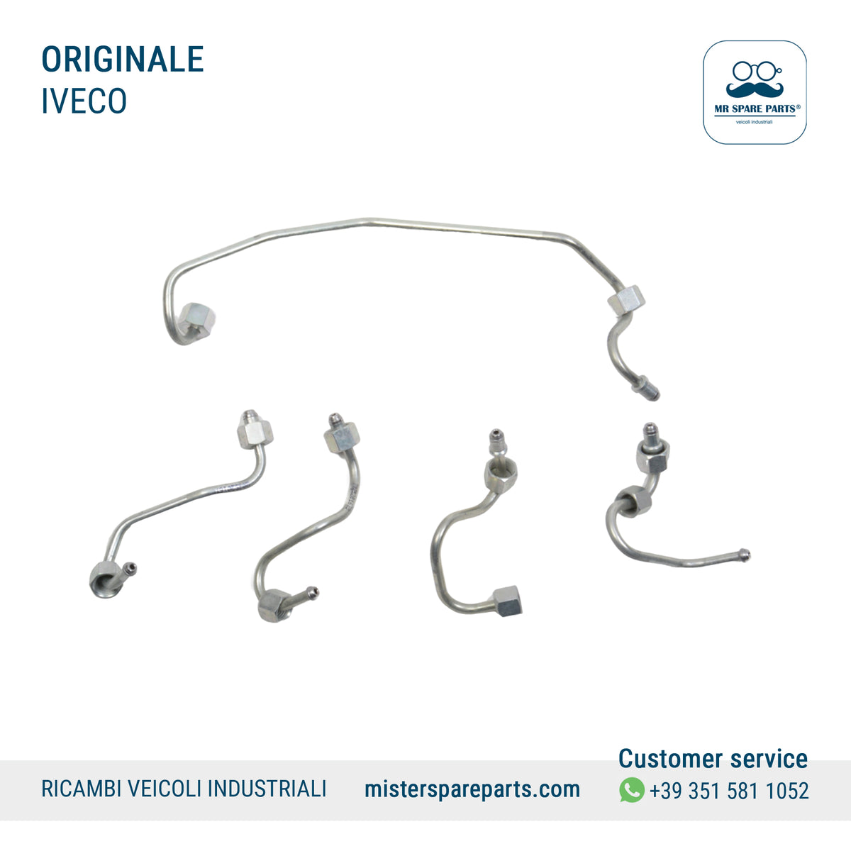 Tubi carburante in metallo Iveco Daily 3.0 E6 Originale OE 5801732129