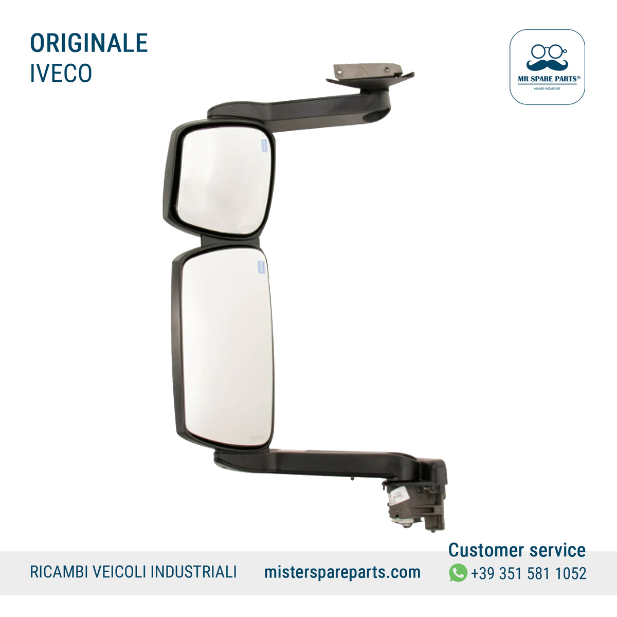 Original Left Rearview Mirror For Iveco 50685617