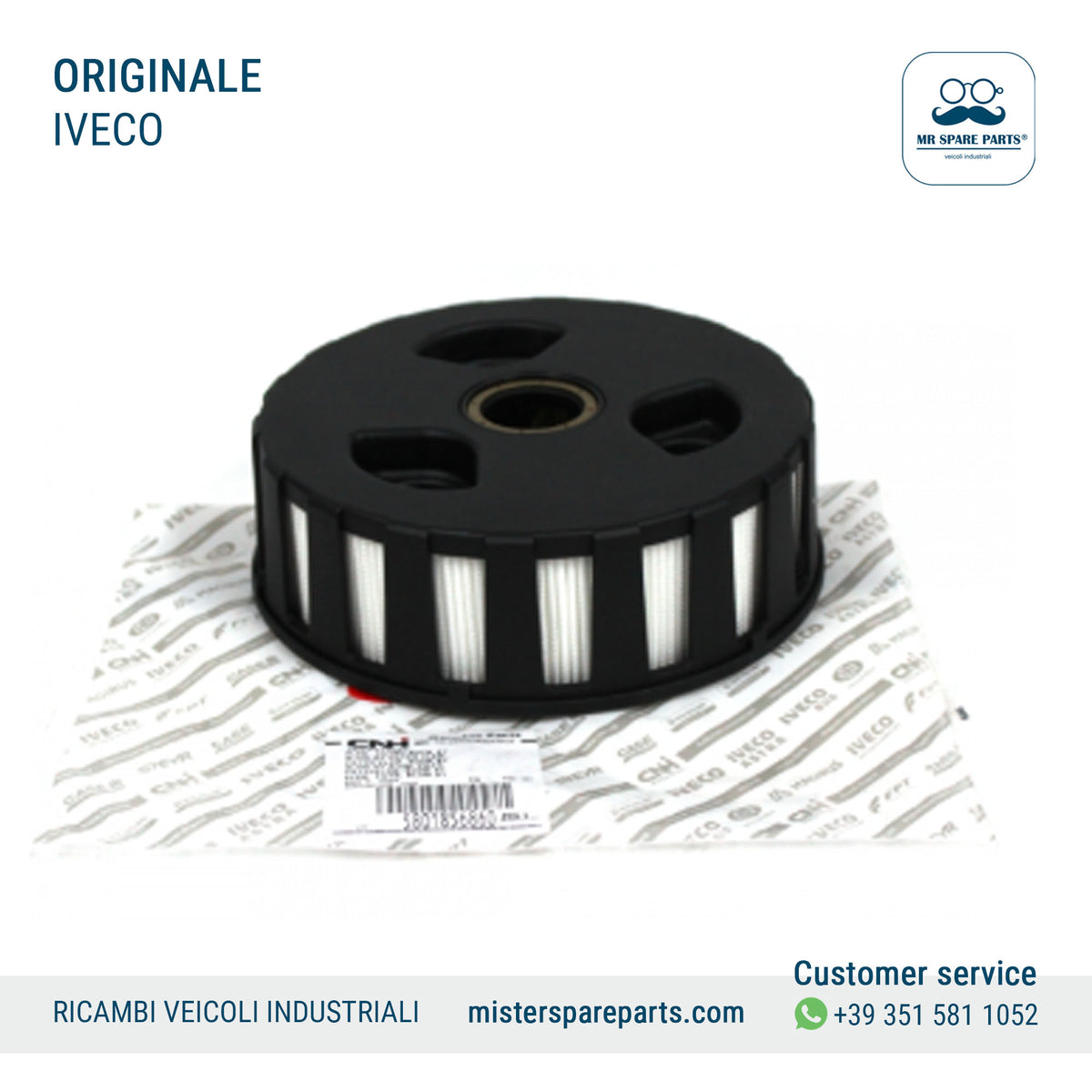 Filtro aria SFIATO MOTORE Originale IVECO Stralis Trakker OE 5801856860 504386973 5801470547