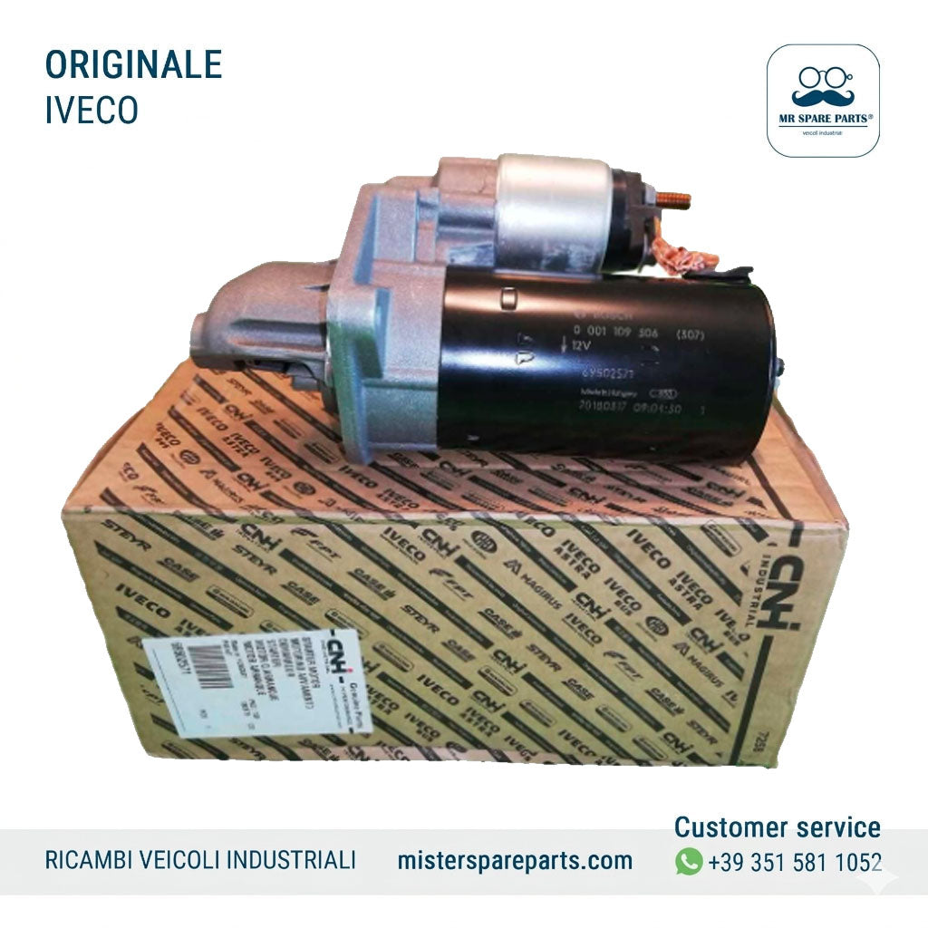 Motorino avviamento per IVECO Stralis Eurotech Trakker OE 504042667 5801973143 2995372 42498715