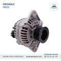 Alternatore Sando Con puleggia per cinghia Poly-V da 12 alette e diametro 69 mm per Iveco Stralis Eurotech Eurostar Eurotrakker e Astra OE 5802122271