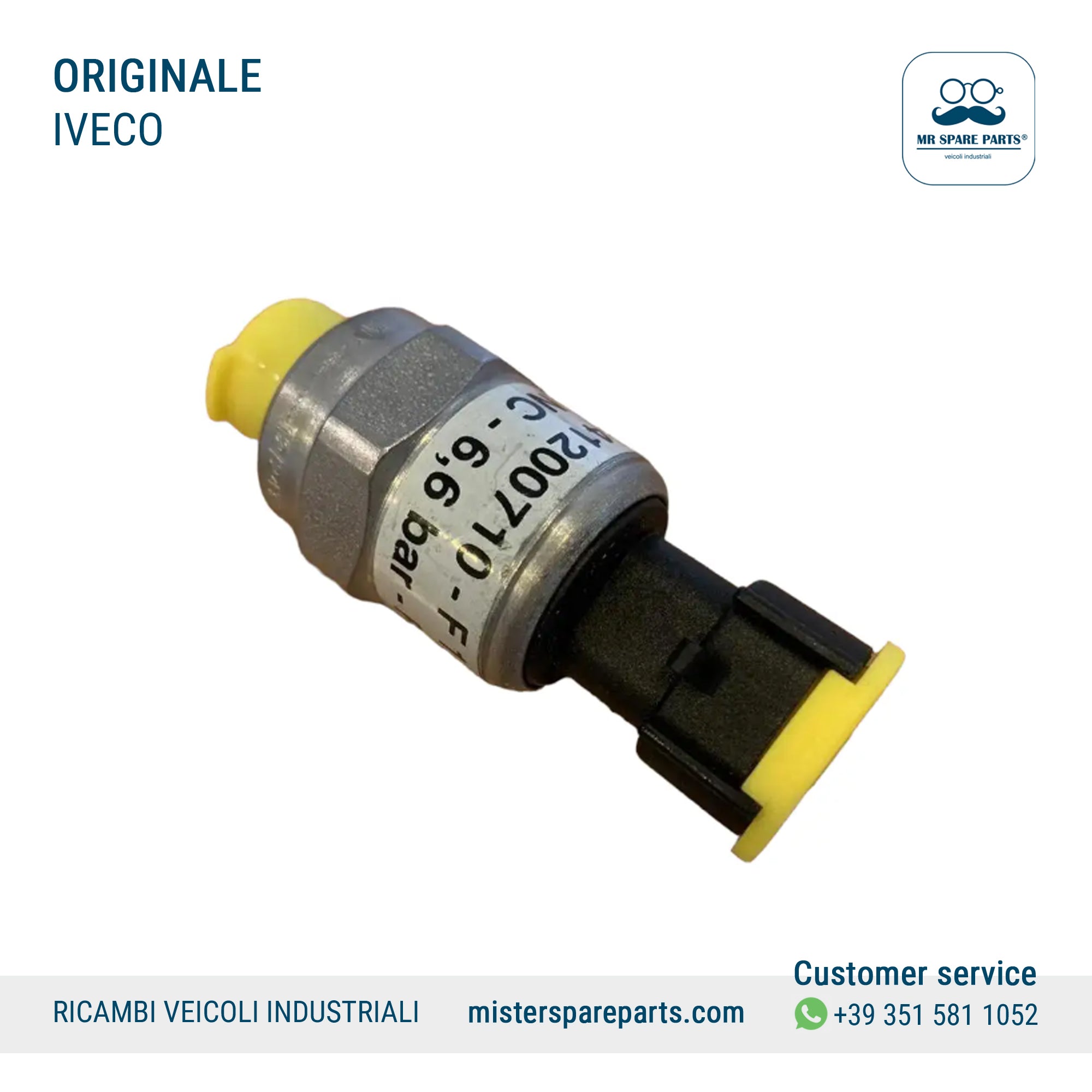 Sensore di pressione IVECO Eurocargo STRALIS TRAKKER Originale Oe 5802123192 41200710 41200637