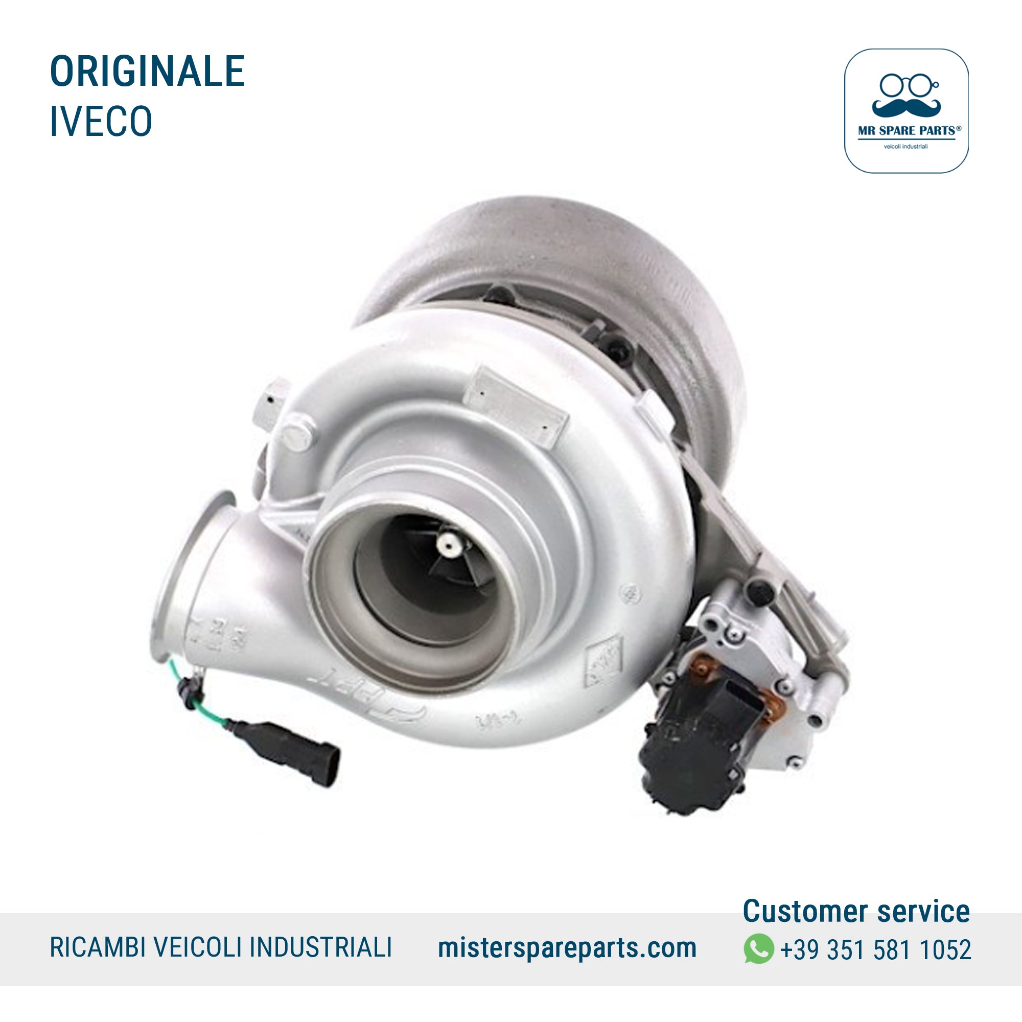 Turbocompressore IVECO stralis 12.9 d Originale OE 5802204205 5801519872