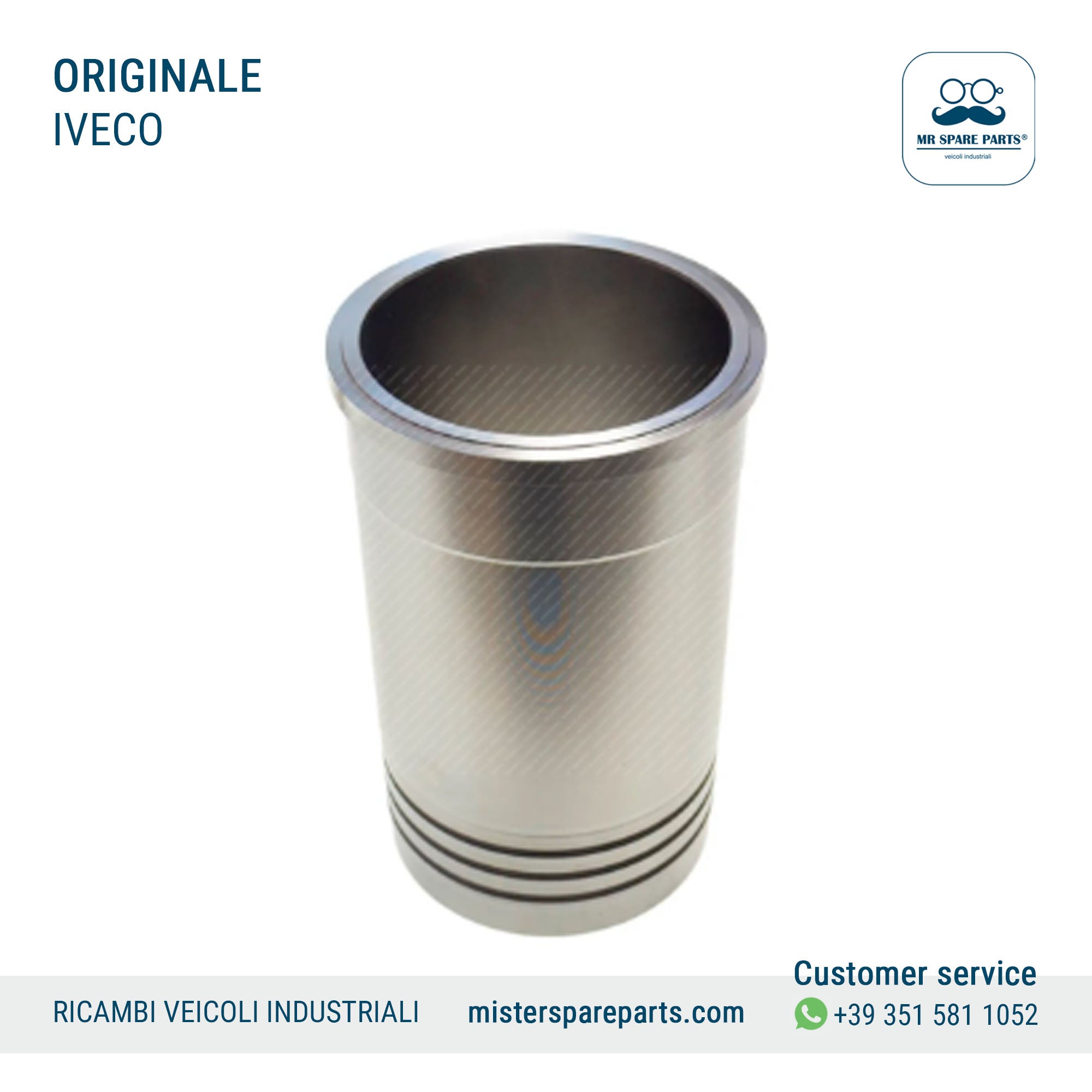 Canna Cilindri Std. IVECO Stralis Originale OE 5801810015 5801496601 5802729121