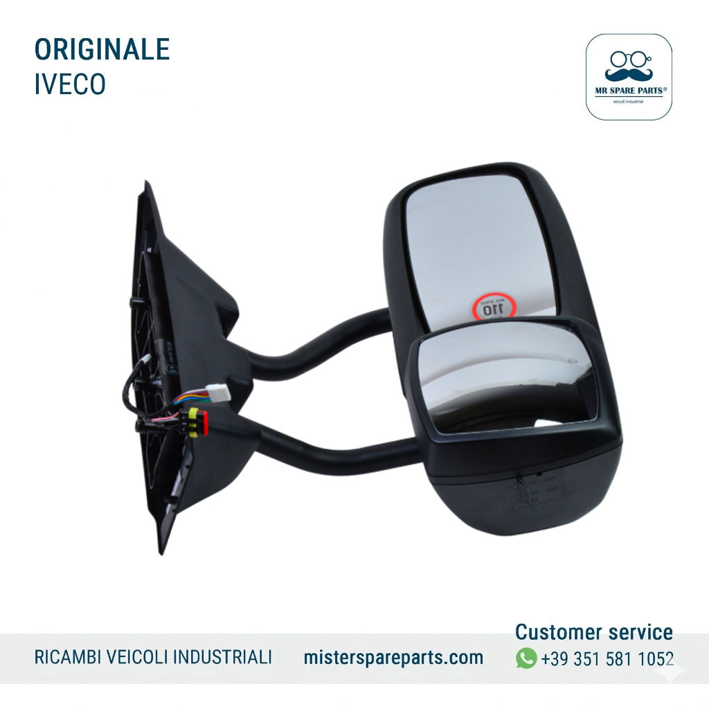 Specchio lungo destro Originale Iveco Daily 65C 2019 OE 5802813640 5802515229