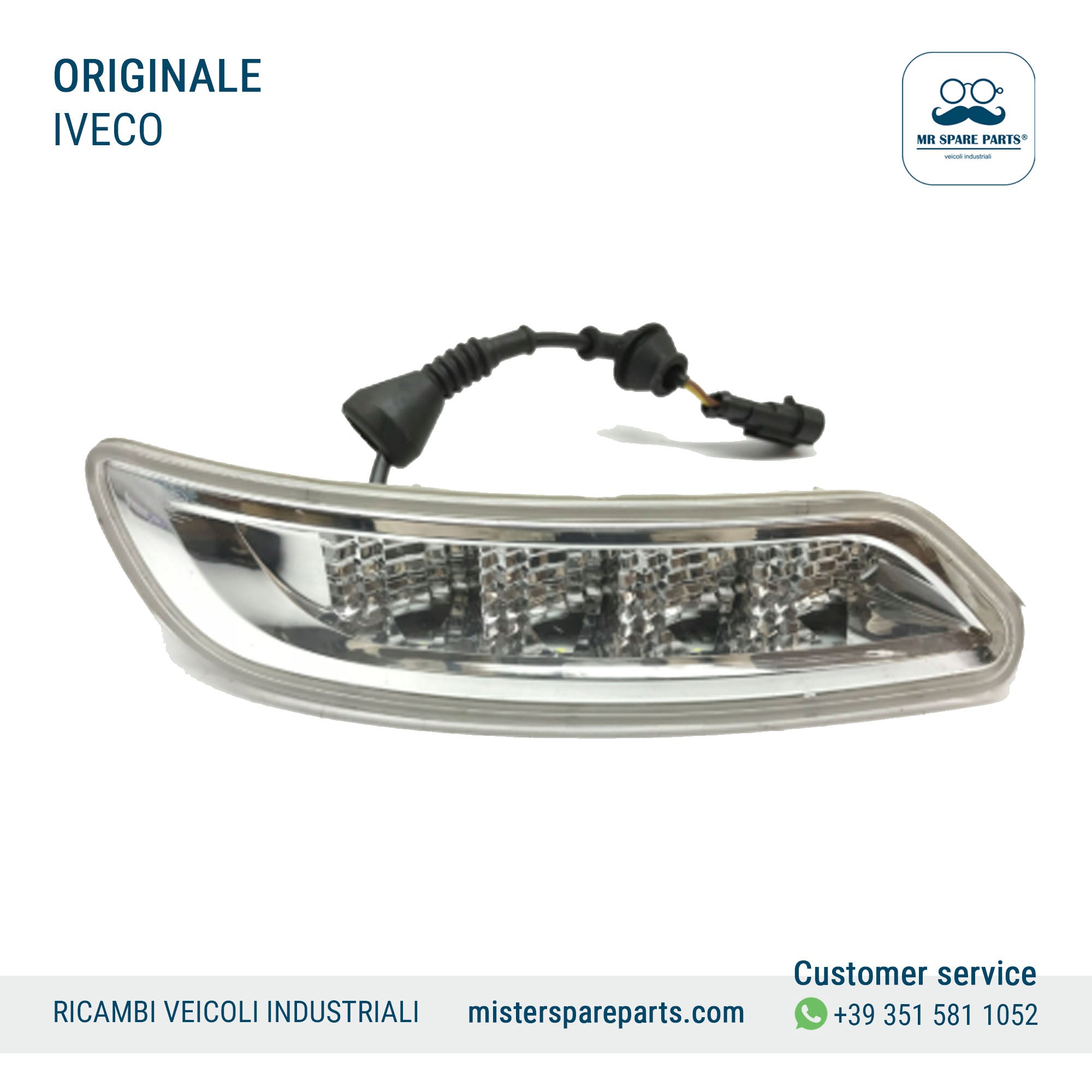 Fanalino destro visiera per Iveco Stralis Originale Oe 5802814428