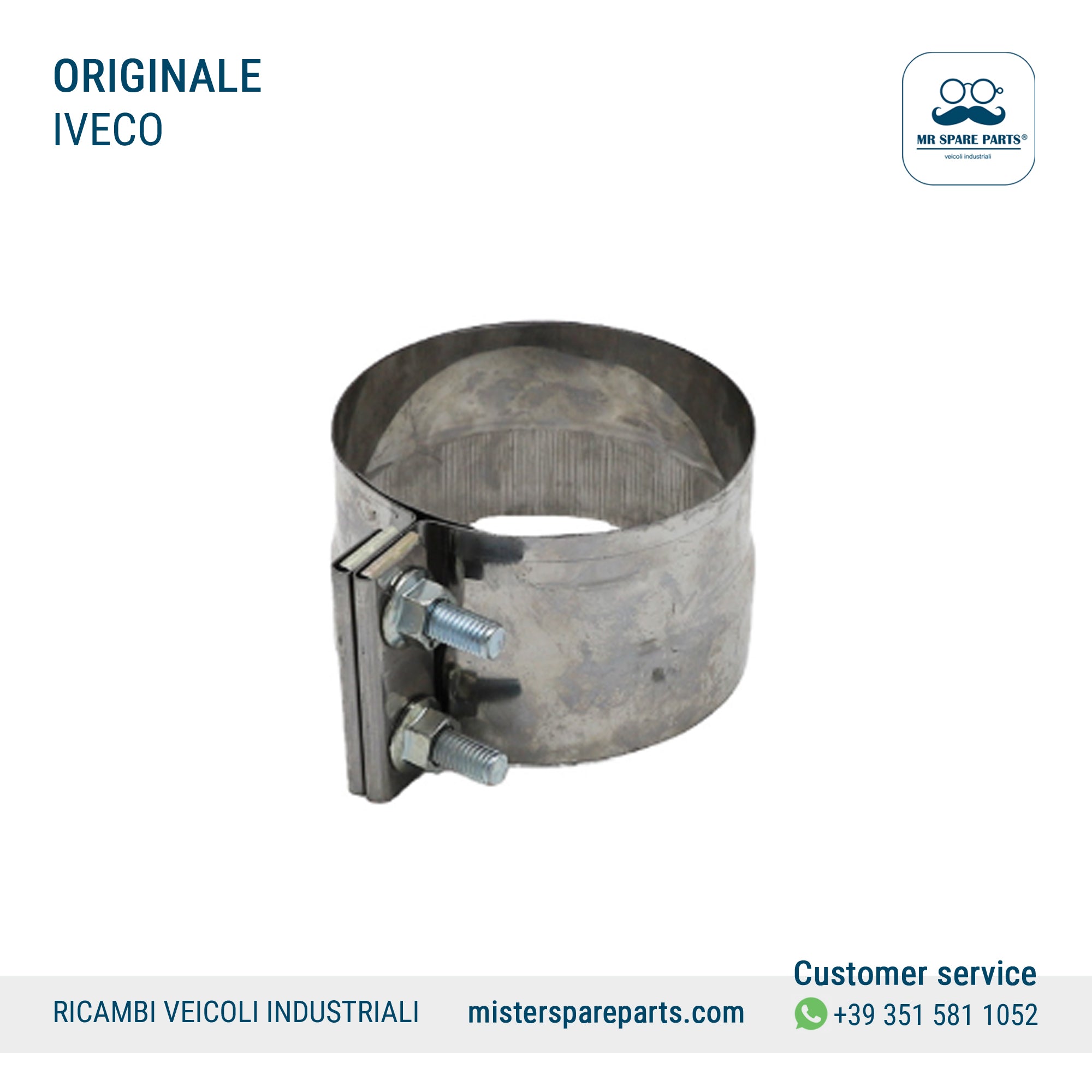 Collare Di Fissaggio IVECO Stralis Originale OE 41288279 5801498946 5802912360 004160