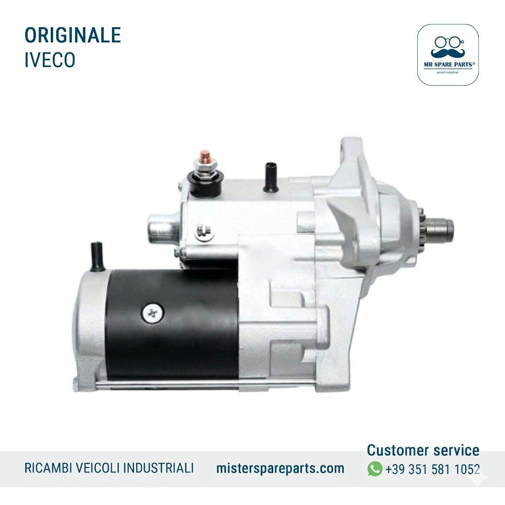 MOTORINO DI AVVIAMENTO PER IVECO STRALIS ORIGINALE OE 99486046 2995988 5802918519 5801710983