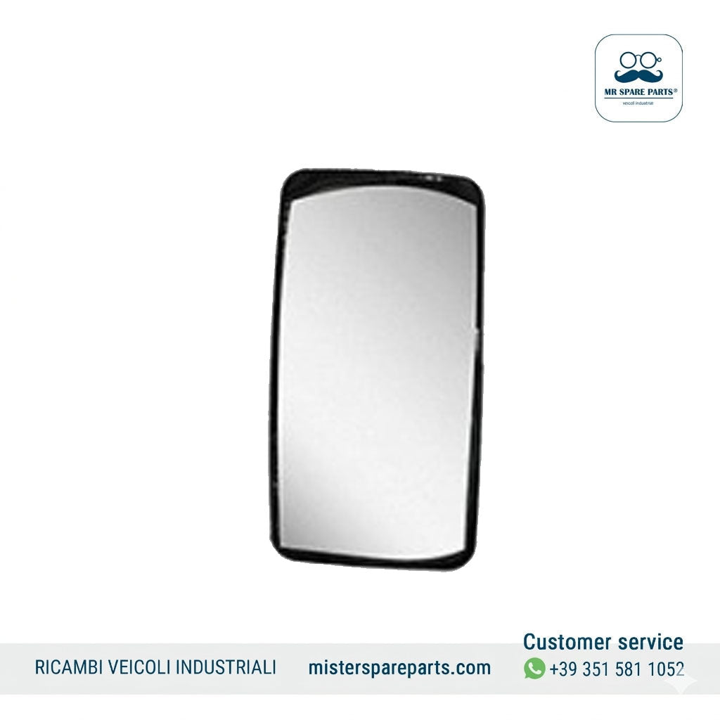 COPPA SPECCHIO RETROVISORE ESTRRNO COMPLETA DI PIASTRA VETRO ISUZU NNR85 EVO L35 P75 OE 8980559911 8-98055-991-1