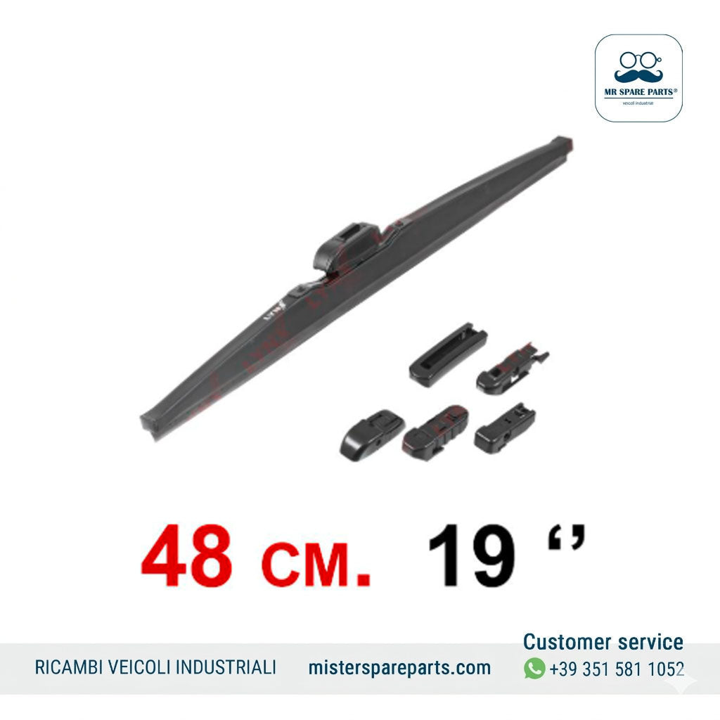 Spazzola tergicristallo Eco 48C,480mm ISUZU CHEVROLET NPR NLR85/NMR85 OE 8980537910