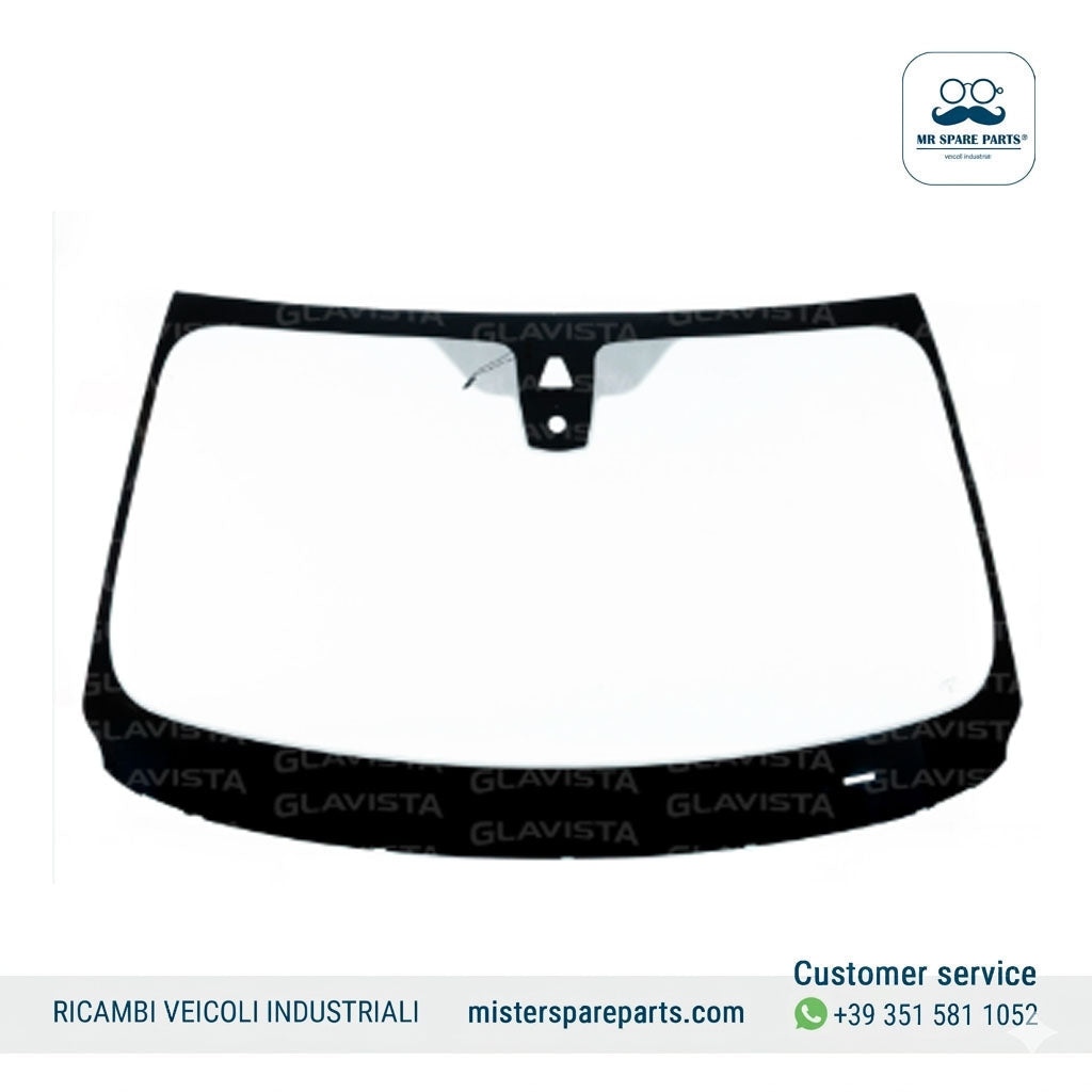 PARABREZZA MITSUBISHI CANTER 05 VERDE 1531X743 OE QMK488920