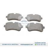 Serie pastiglie freno anteriori-posteriori per IVECO Daily Eurocargo OE 500055564