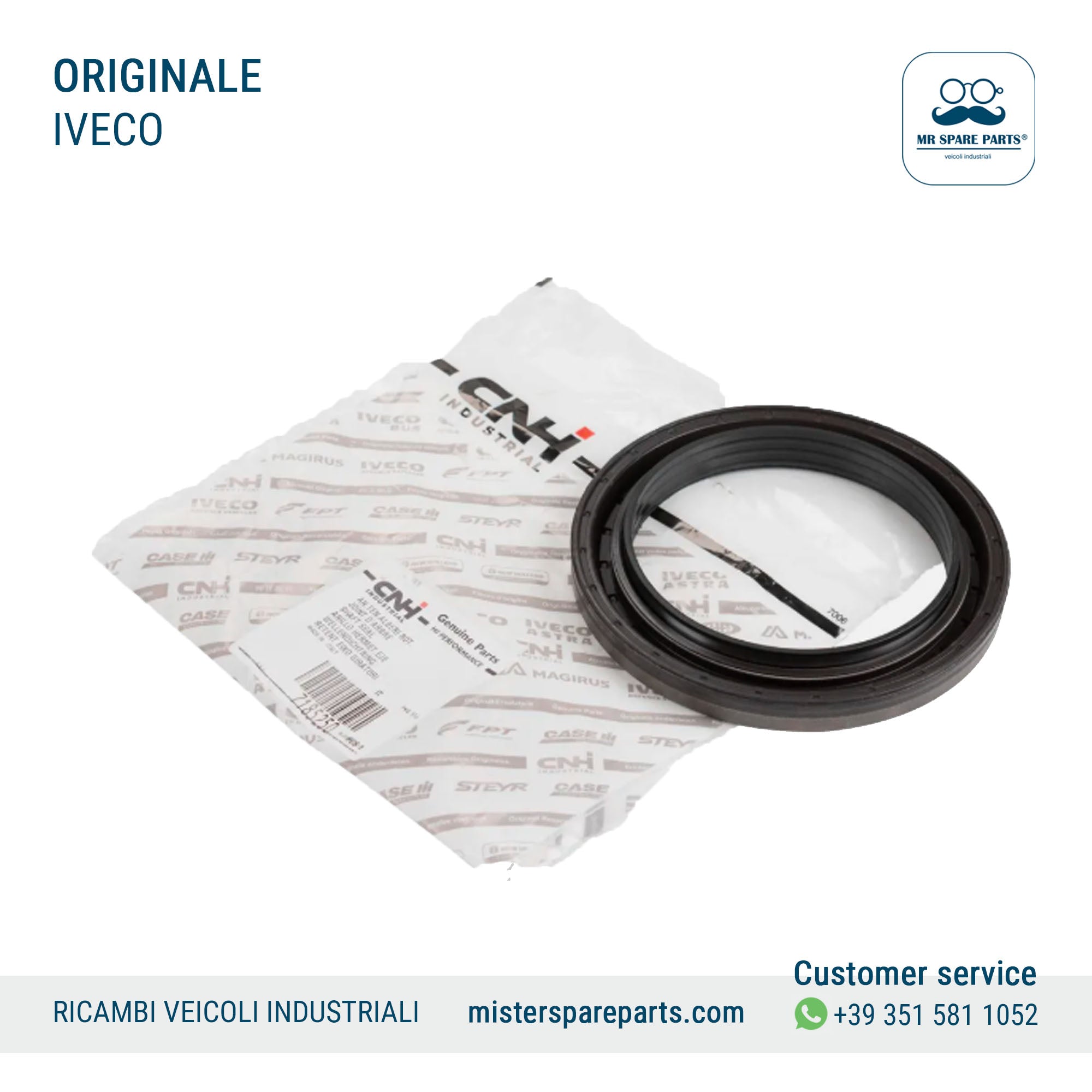 ANELLO PARAOLIO MOZZO RUOTA CUSCINETTO Posteriore PER DAILY 95x130x16mm OE 7185250