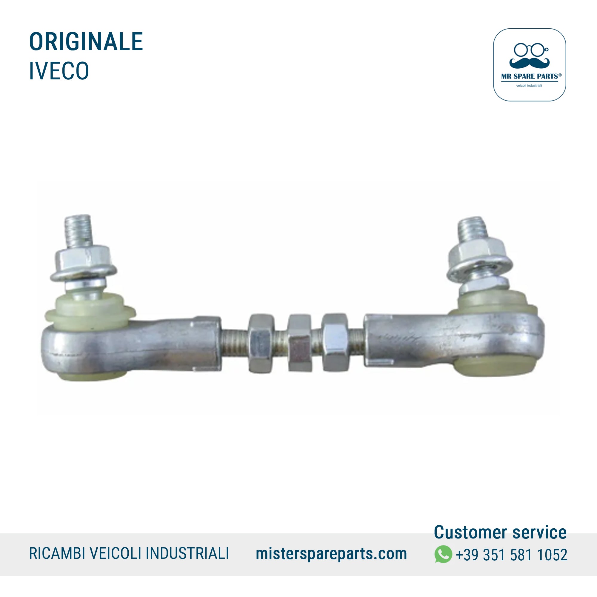 TIRANTE REGISTRO SOSPENSIONE PNEUMATICA PER IVECO Euro Cursor Trakker Stralis Originale OE 8162377