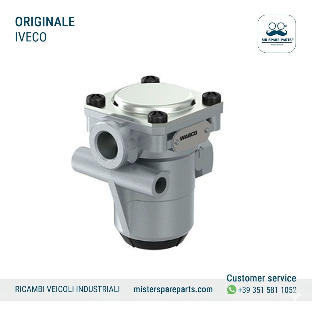 Valvole pneumatica Riduttore Pressione IVECO STRALIS TRAKKER DAF Irisbus Mercedes Originale Oe 8169587