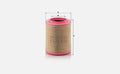 Mann Filter C 33 1460/1 Air Filter suitable for Volvo Renault Trucks