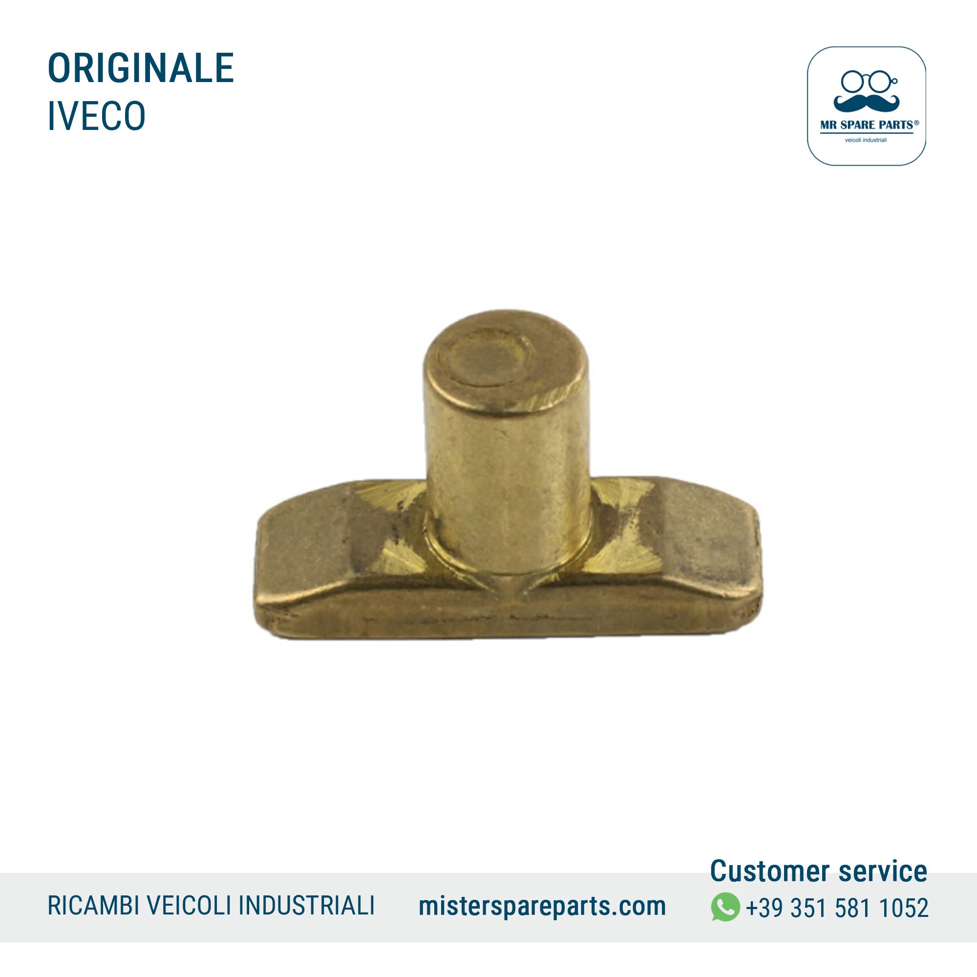 Tassello forcella cambio 6S300 6S400 Iveco Daily Originale OE 8869722