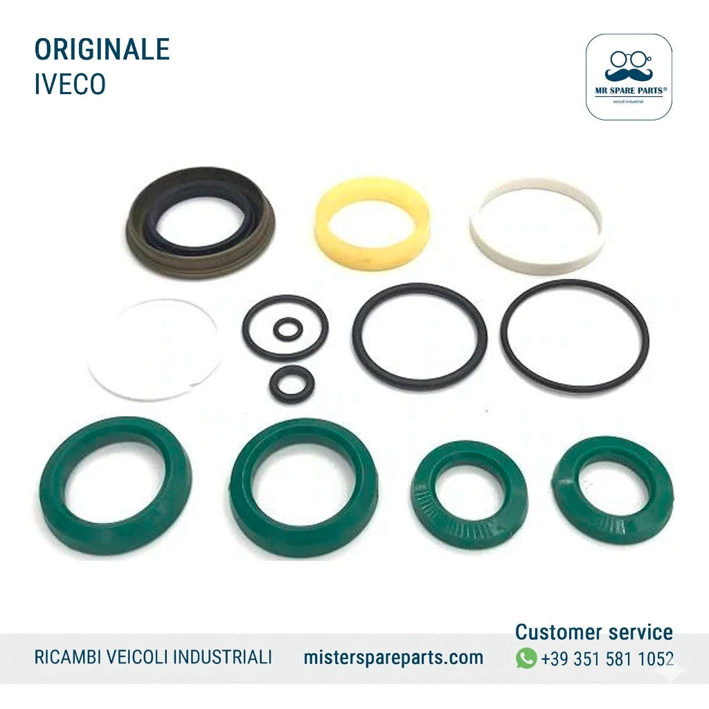 Kit Revisione Cilindro Ribaltamento Cabina per Iveco Cursor Stralis 42559669 93161338