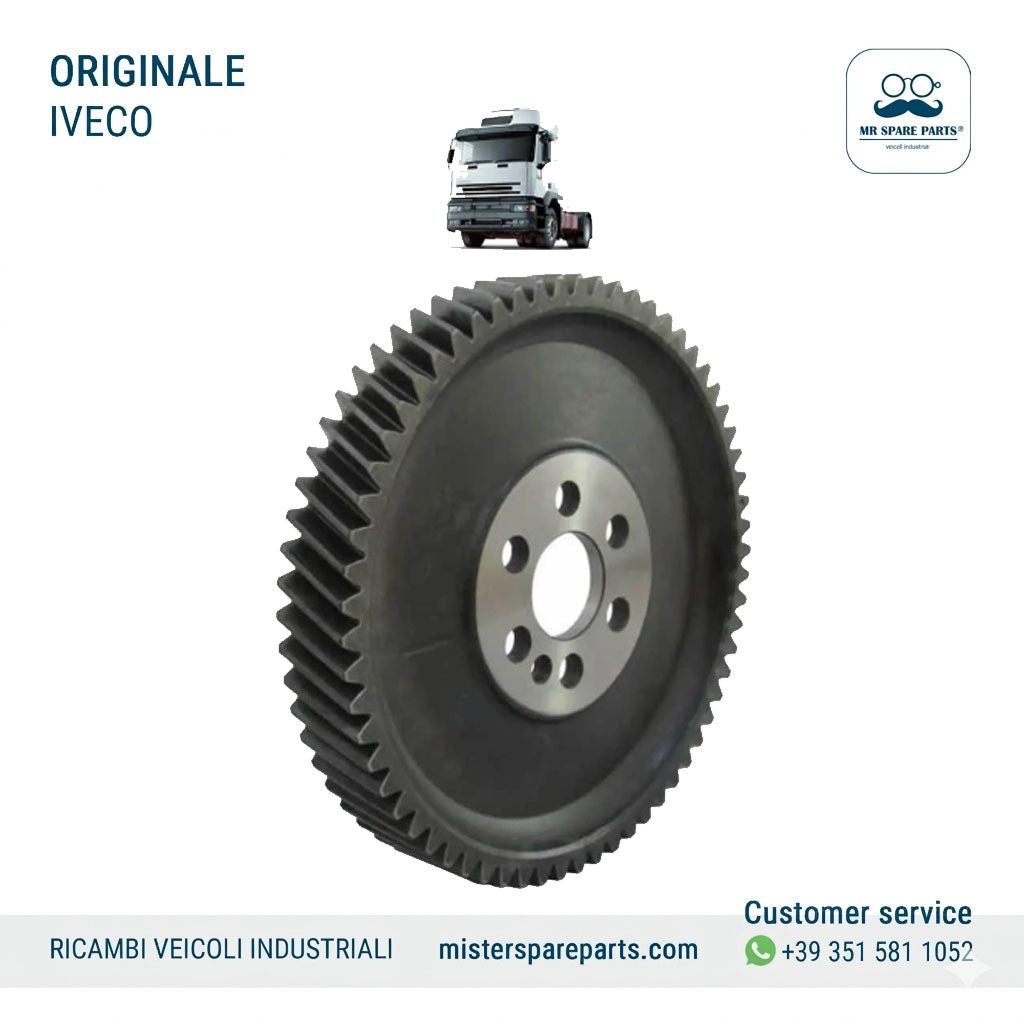 INGRANAGGIO COMANDO DELLE VALVOLE DEL MOTORE IVECO EUROTRAKKER EUROTECH Originale OE 98418372