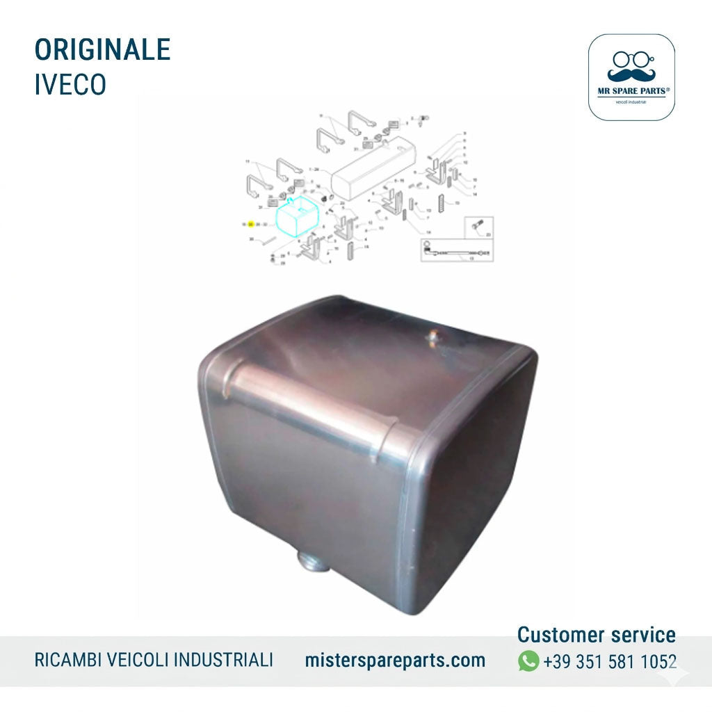 erbatoio carburante 300L per IVECO IVECO Originale OE 98472351 98439677 98474000