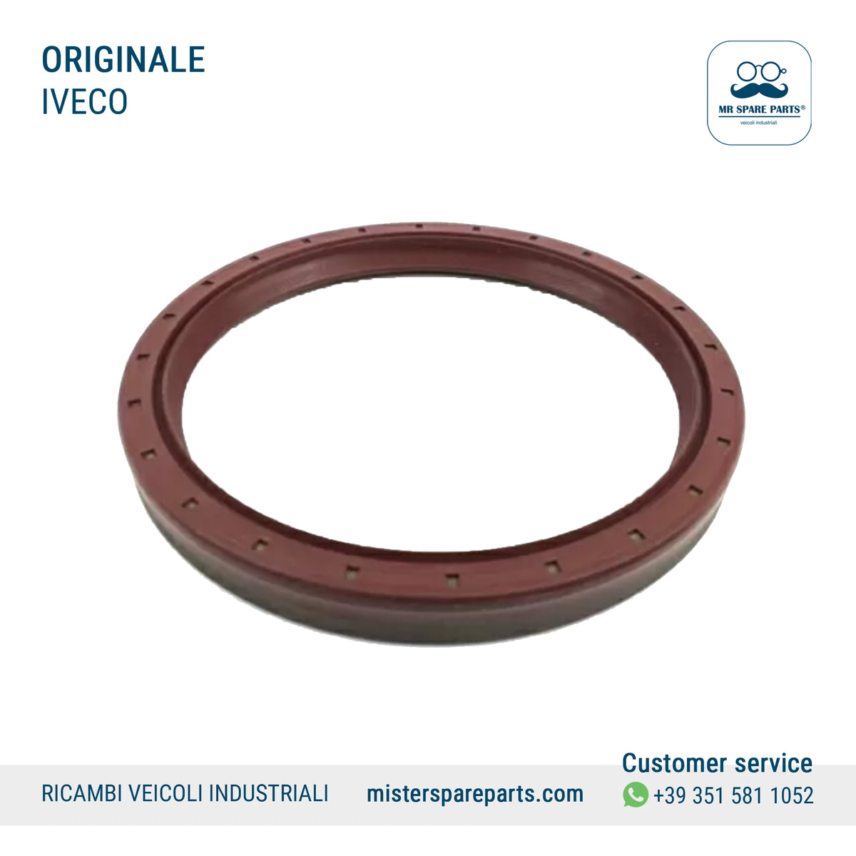 Anello Tenuta Paraolio albero a gomiti 114x135x13 IVECO Eurocargo Originale Oe 99457401