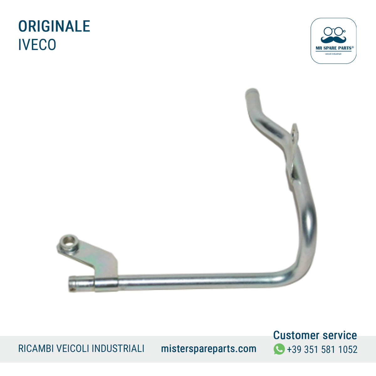 Tubo acqua Iveco Daily 2.8 in metallo Originale OE 99463356