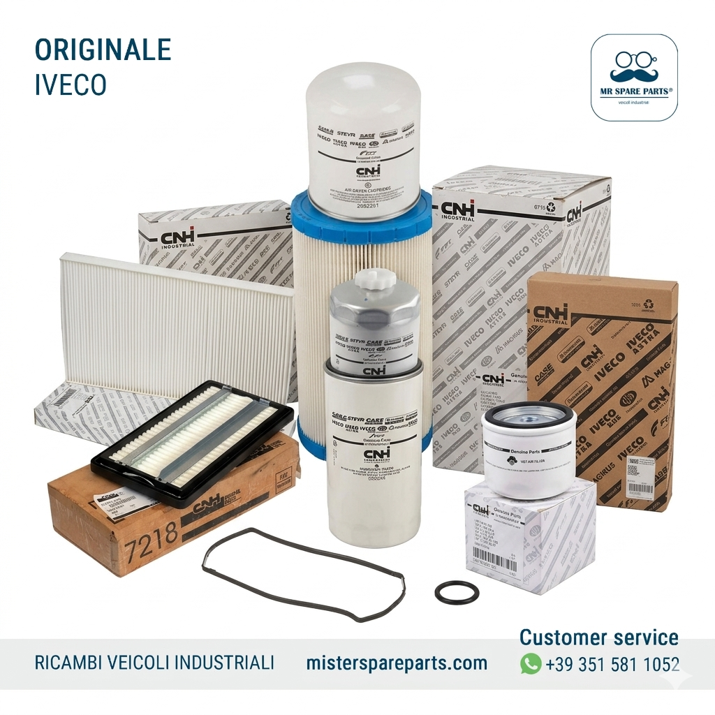 KIT FILTRI COMPLETO ORIGINALE 9 pz PER STRALIS 480 GUARNIZIONE FILTRO SFIATO MOTORE ESSICCATORE