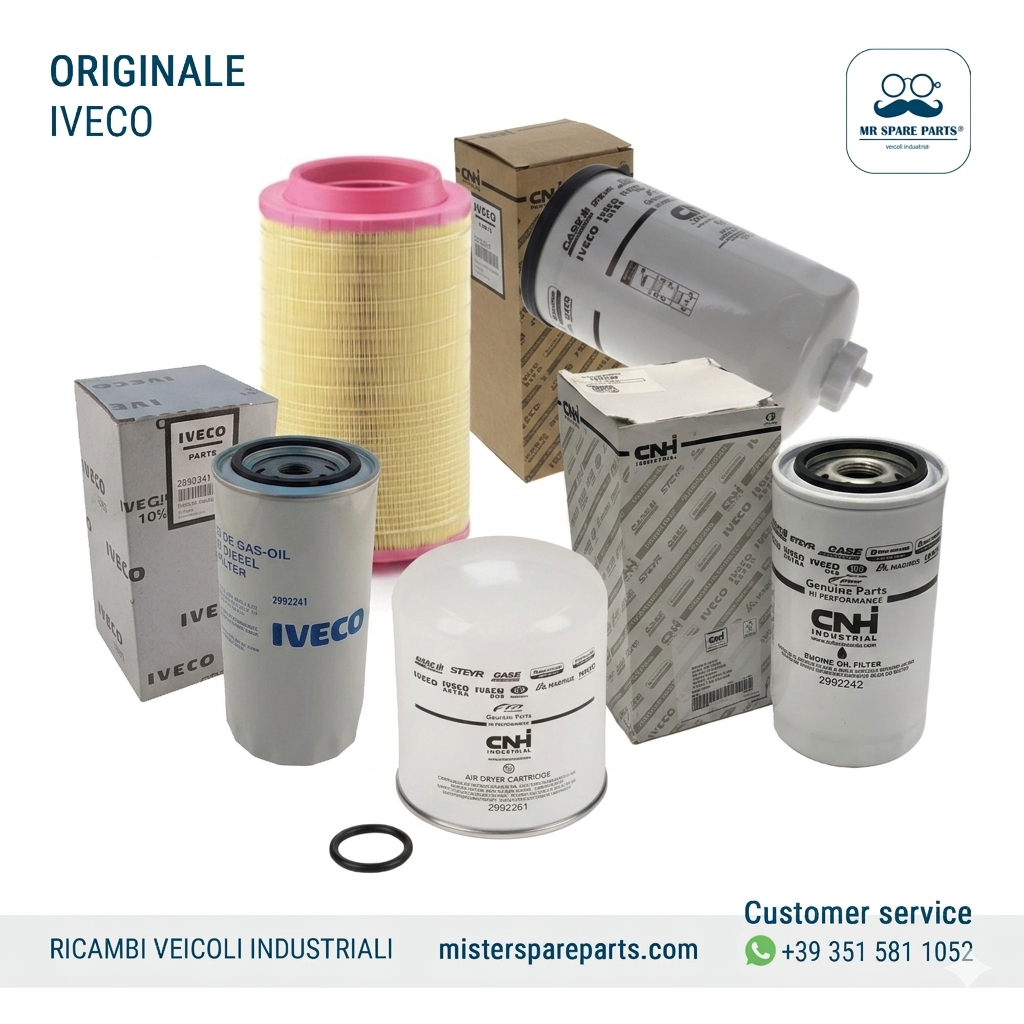 KIT FILTRI ORIGINALI 5 PZ PER IVECO EUROCARGO
