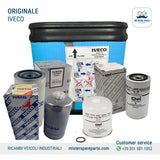 Kit tagliando filtri Originali 5 pezzi per IVECO EUROCARGO TECTOR