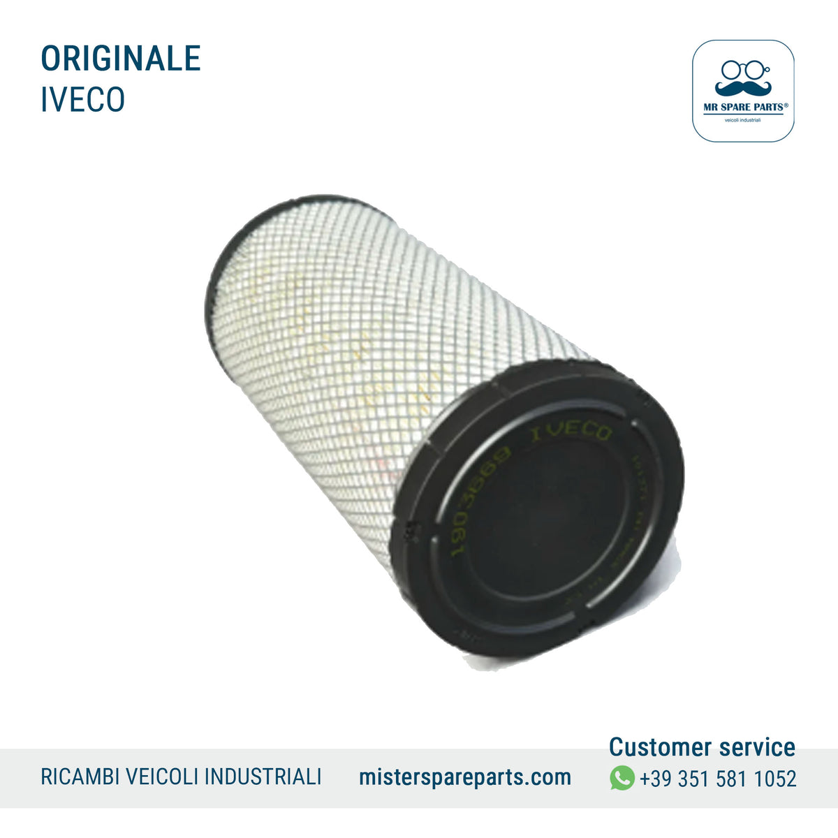 Filtro aria Orignale per Iveco Daily 2006-11 OE 1903669