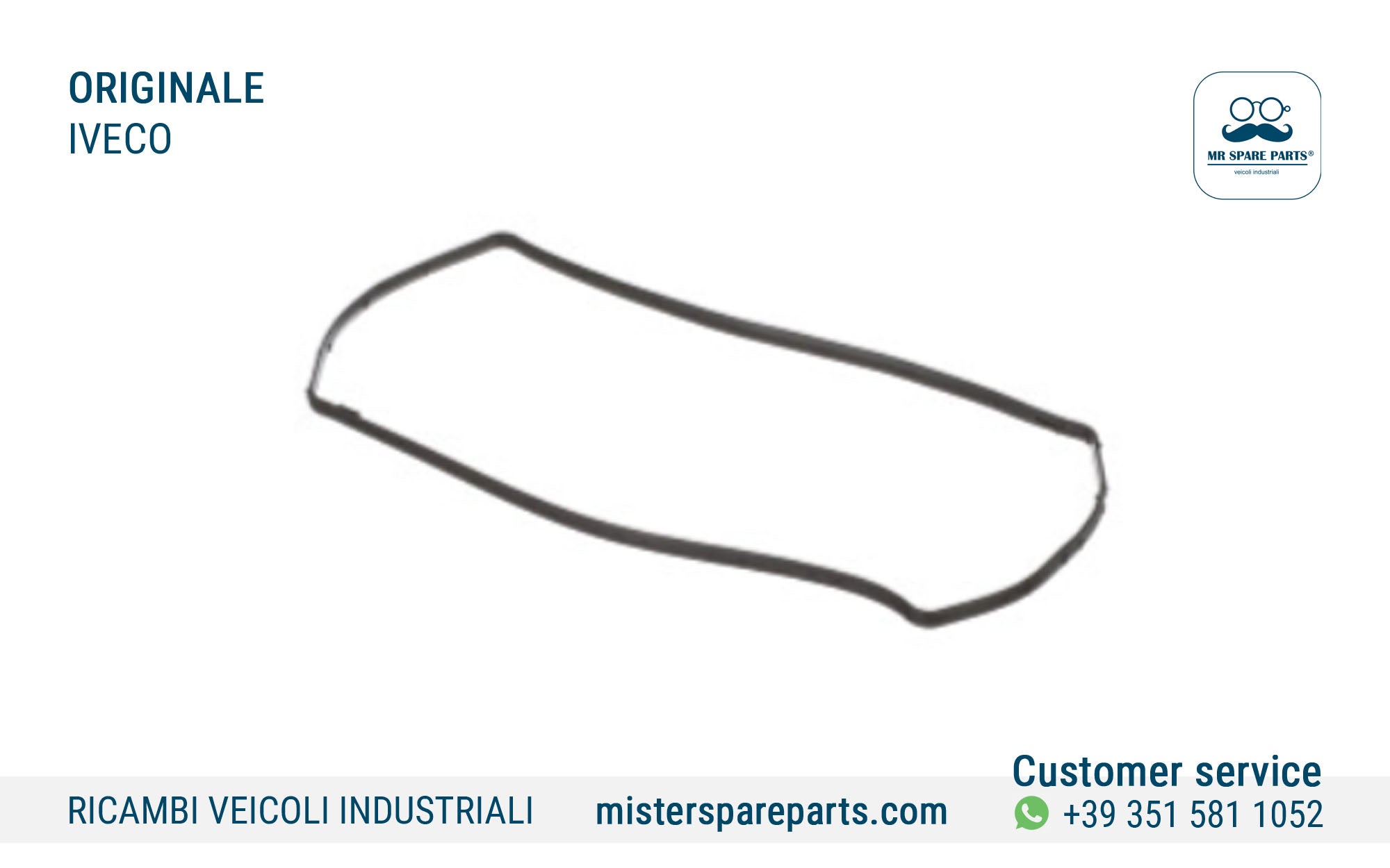 Guarnizione filtro sfiato olio Originale Iveco Eurotrakker-Eurostar Stralis Oe 2996234 500383043