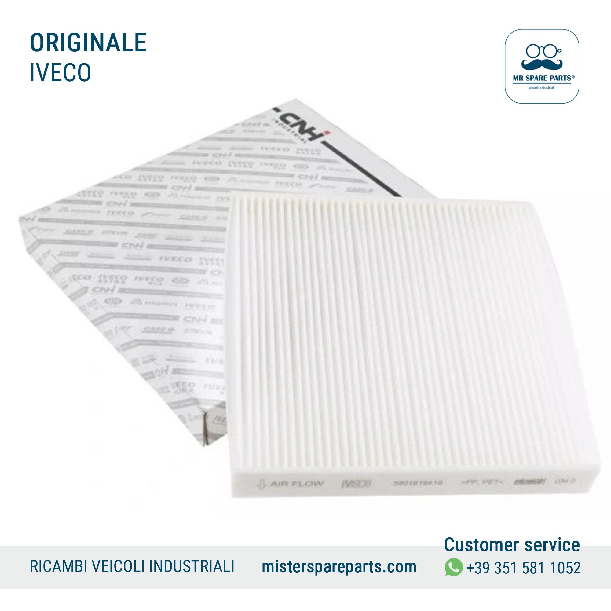 Filtro abitacolo Originale Iveco Daily 2014 2016 2019 OE 500086309