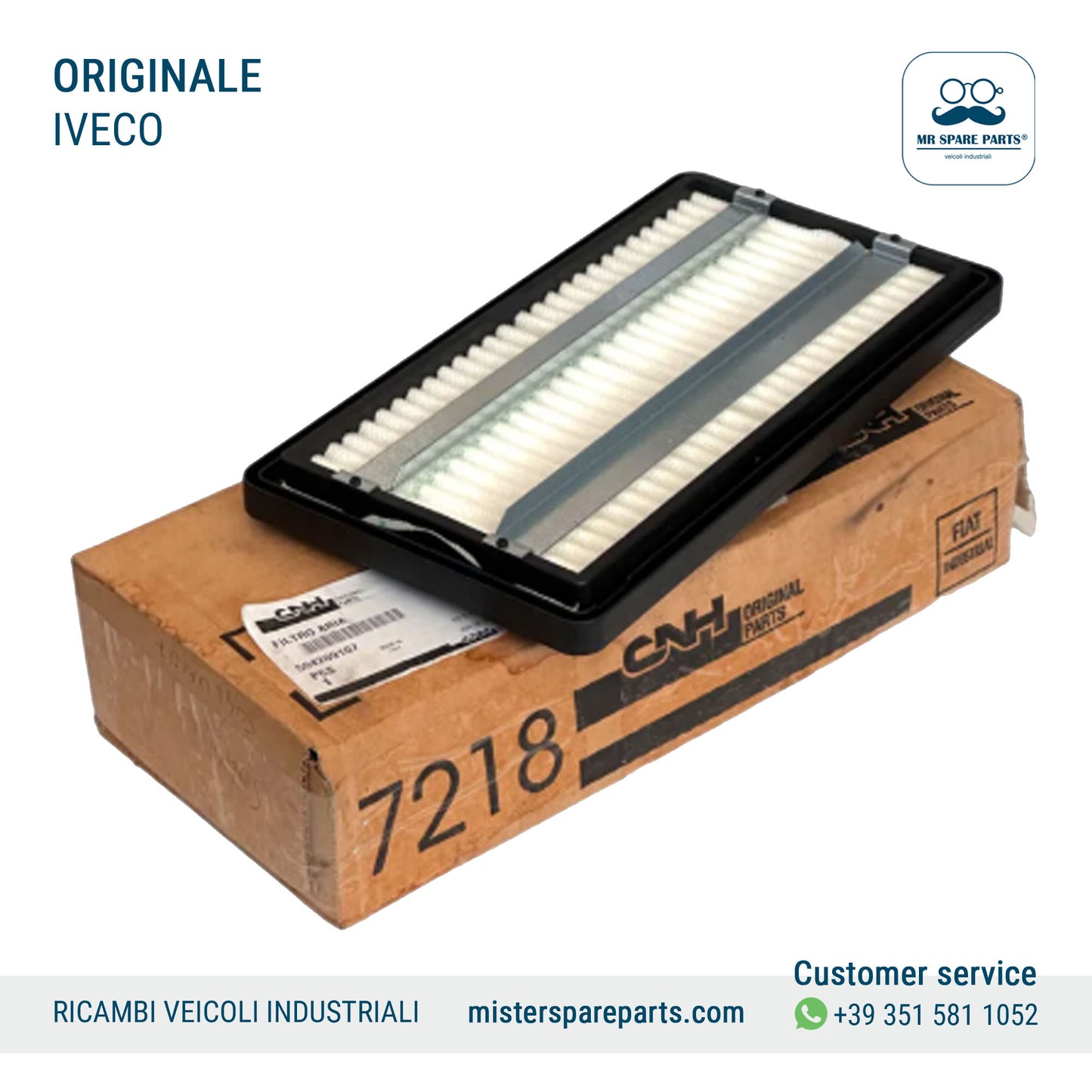 Filtro Ventilazione monoblocco ORIGINALE PER IVECO STRALIS 504209107 504153481