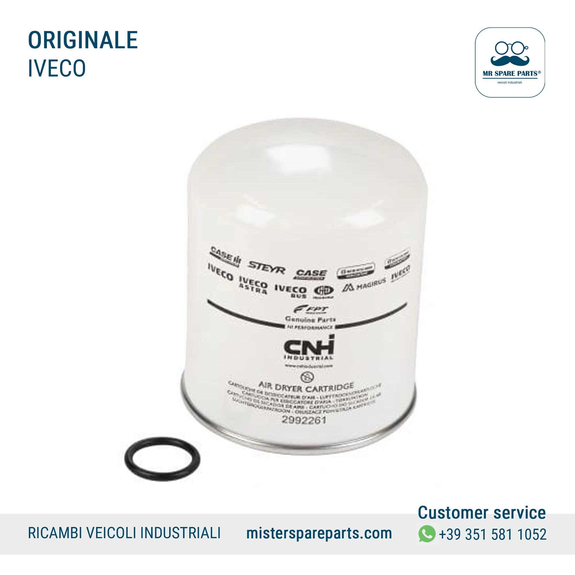 Cartuccia essiccatore aria, Imp. aria compressa Originale Iveco Eurocargo 5803208328