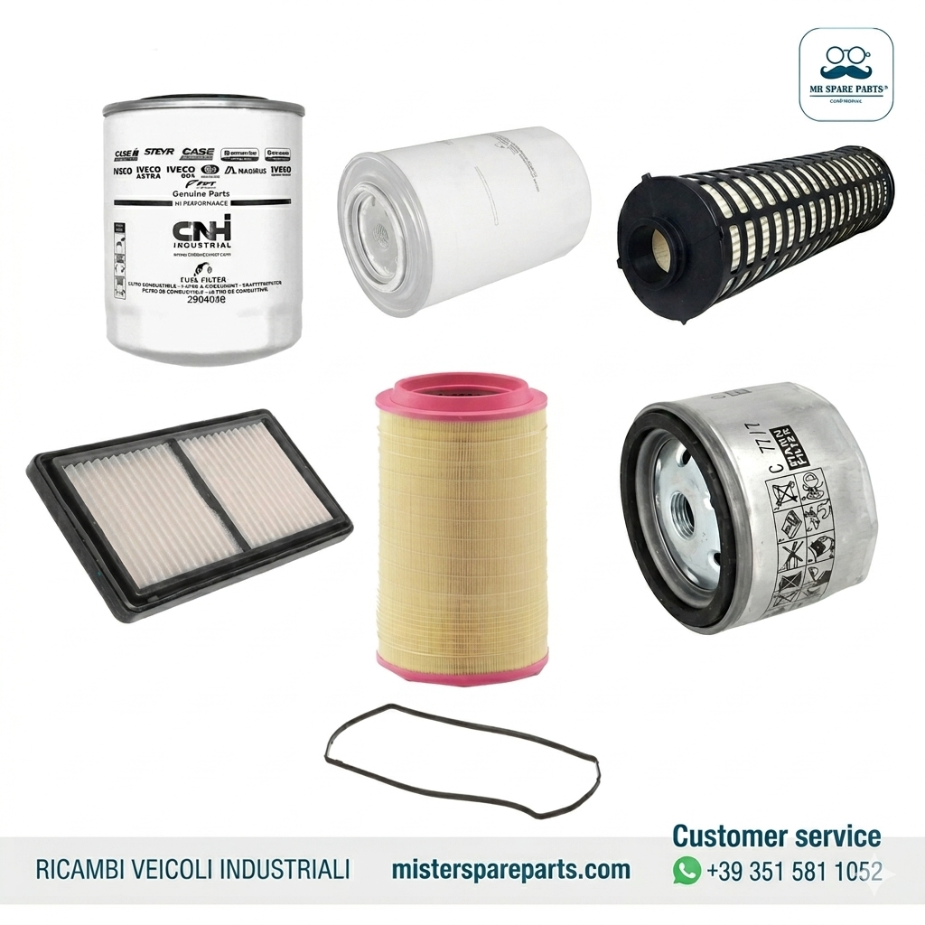 KIT TAGLIANDO FILTRI Mr Spare Parts per IVECO STRALIS con motore CURSOR 10/13 EURO 4 EURO 5