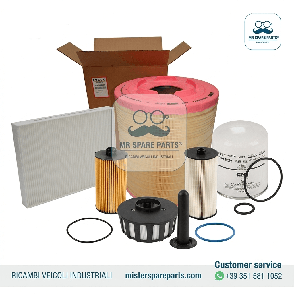 KIT COMPLETI FILTRI Mr Spare Parts 8 PZ PER IVECO STRALIS EURO 6