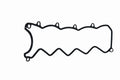 Gasket Covers IVECO Original OE 500388381